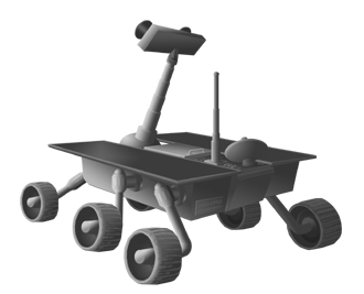 Robot 001 bw